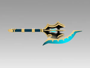 fate grand order berserker darius iii two hatchets 3D Print Model