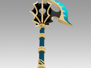 fate grand order berserker darius iii two hatchets 3D प्रिंट मॉडल