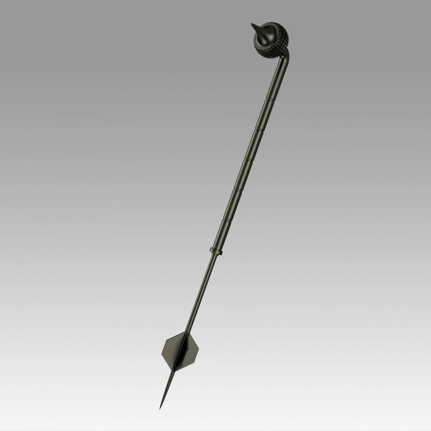 star wars mandalorian boba fett game stick cosplay props 3D Print Model .c4d .max .obj .3ds .fbx .stl .blend 