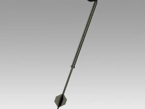 स्टार वार्स मंडलोरियन बोबा फेट गेम स्टिक कॉसप्ले प्रॉप्स 3D प्रिंट मॉडल