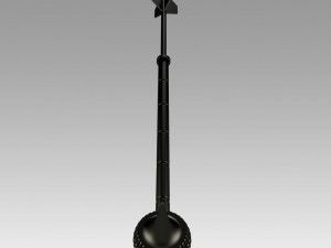 star wars mandalorian boba fett game stick cosplay props 3Dプリントモデル