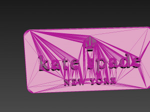 kate spade logo logotype fashion Modelo de Impressão 3D