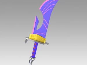 league of legends lol spirit blossom riven cosplay prop 3D Print Model