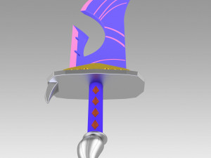 league of legends lol spirit blossom riven cosplay prop Modello di stampa 3D