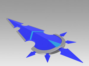 kingdom hearts 2 organization xiii chilly academic vexen shield 3D-Druckmodell