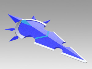 kingdom hearts 2 organization xiii chilly academic vexen shield 3D-Druckmodell
