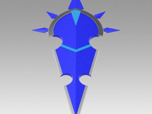 kingdom hearts 2 organization xiii chilly academic vexen shield 3D-Druckmodell