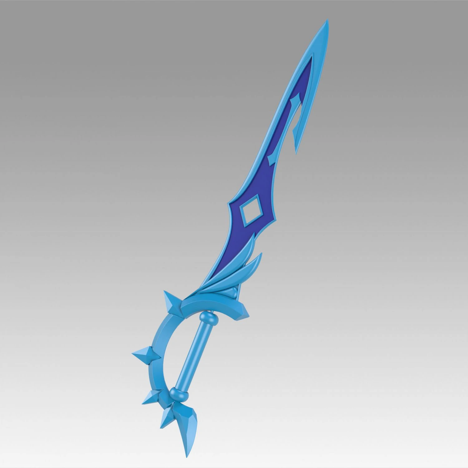 Genshin Impact Childe Tartaglia Cosplay Weapon Prop 3D Print Model .c4d .max .obj .3ds .fbx .stl .blend 