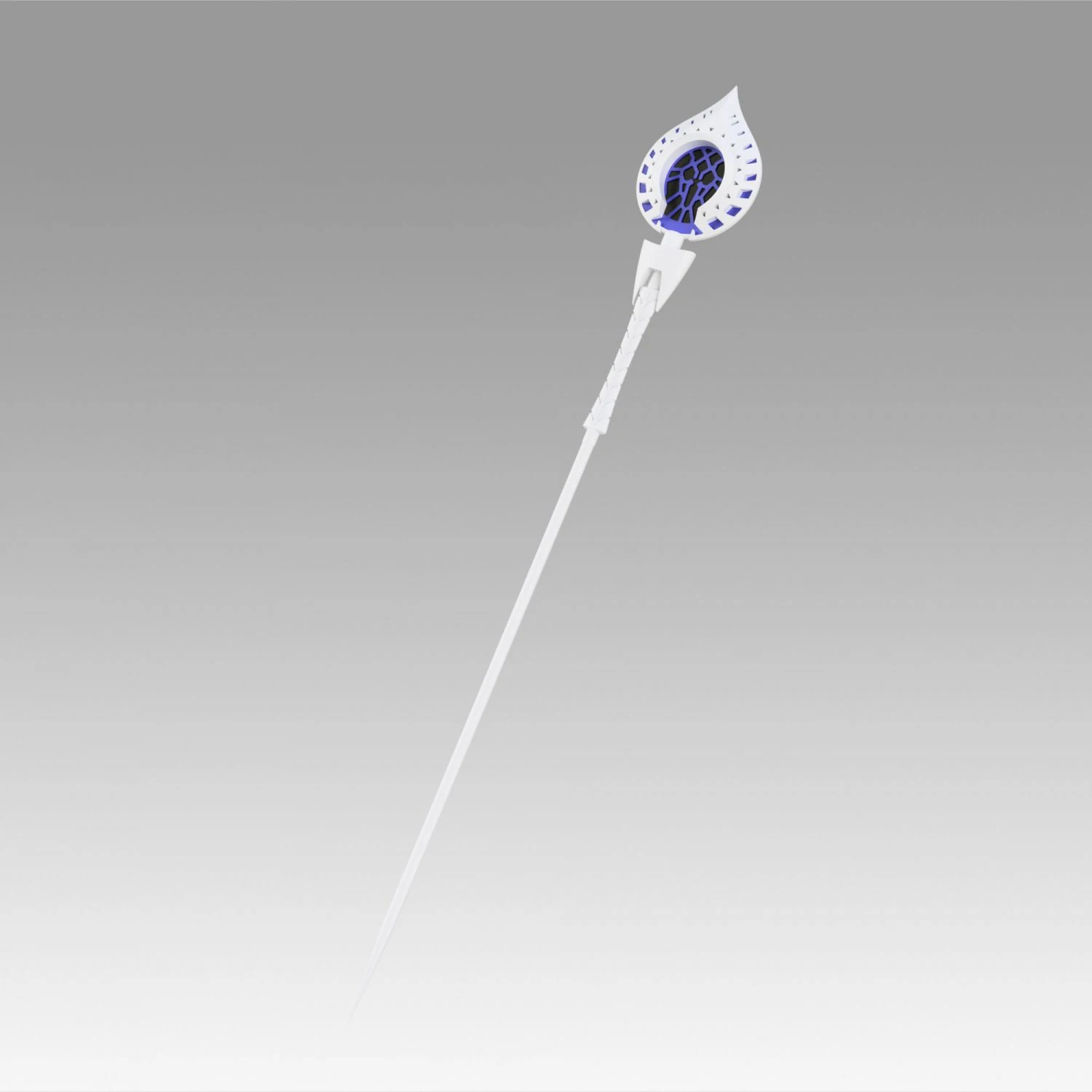 Fate Grand Order Arcade Prototype Caster Merlin Stave Cosplay Weapon Prop 3D Print Model .c4d .max .obj .3ds .fbx .stl .blend 