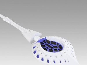 Fate Grand Order Arcade Prototype Caster Merlin Stave Cosplay Weapon Prop 3D Print Model