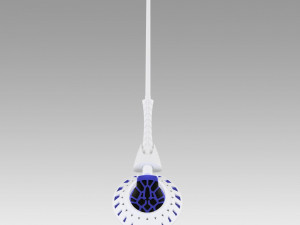 Fate Grand Order Arcade Prototype Caster Merlin Stave Cosplay Weapon Prop 3D Print Model