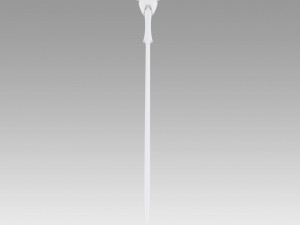 Fate Grand Order Arcade Prototype Caster Merlin Stave Cosplay Weapon Prop 3D Print Model