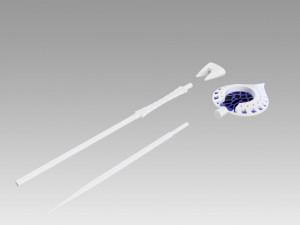 Fate Grand Order Arcade Prototype Caster Merlin Stave Cosplay Weapon Prop 3D Print Model