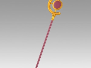 Frieren at the Funeral Frieren Wand Cosplay Weapon Prop 3D-printmodel