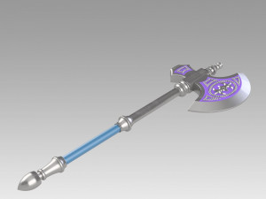 Fire Emblem Fates IF Camilla Kamira Axe Cosplay Weapon Prop 3D प्रिंट मॉडल
