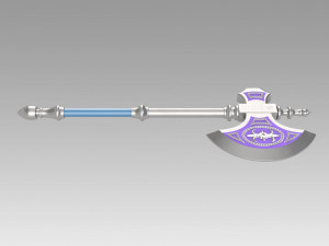 Fire Emblem Fates IF Camilla Kamira Axe Cosplay Weapon Prop 3D प्रिंट मॉडल