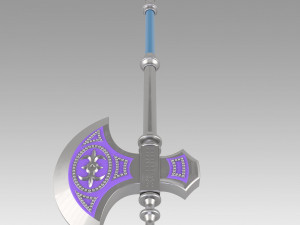 Fire Emblem Fates IF Camilla Kamira Axe Cosplay Weapon Prop 3D प्रिंट मॉडल