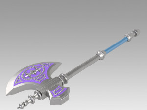 Fire Emblem Fates IF Camilla Kamira Axe Cosplay Weapon Prop 3D प्रिंट मॉडल