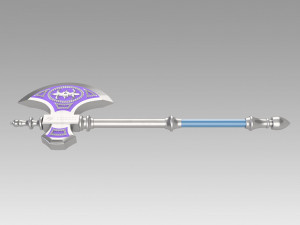 Fire Emblem Fates IF Camilla Kamira Axe Cosplay Weapon Prop 3D प्रिंट मॉडल