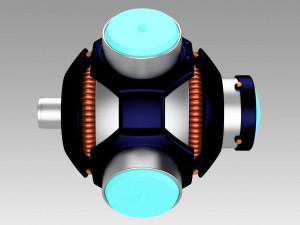 Blade Light up UV Hero bomb replica props 3D Принт Модель