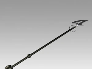 Magical Girl Raising Project Sakanagi Ayana Swim Swim Spear Cosplay Weapon Prop 3D Print Model