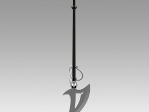 Magical Girl Raising Project Sakanagi Ayana Swim Swim Spear Cosplay Weapon Prop Modelo de Impressão 3D