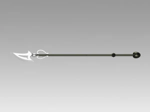 Magical Girl Raising Project Sakanagi Ayana Swim Swim Spear Cosplay Weapon Prop 3D Print Model