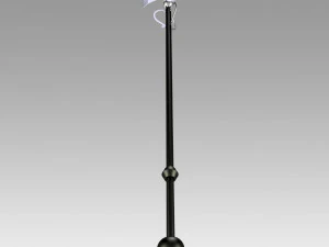 Magical Girl Raising Project Sakanagi Ayana Swim Swim Spear Cosplay Weapon Prop 3D Print Model