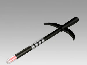 Invasion Of Time Sontaren Gunstick Prop Replica 3D Print Model