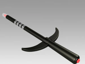 Invasion Of Time Sontaren Gunstick Prop Replica 3D Print Model