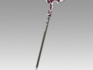 Honkai Star Rail Welt Yang Crutch Cosplay Weapon Pro 3D Print Model