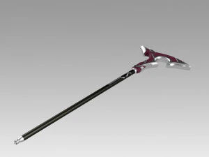 Honkai Star Rail Welt Yang Crutch Cosplay Weapon Pro 3D Print Model
