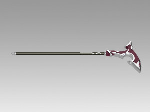 Honkai Star Rail Welt Yang Crutch Cosplay Weapon Pro Modelo de impresión 3D