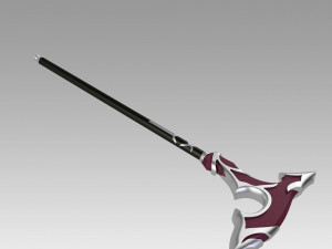 Honkai Star Rail Welt Yang Crutch Cosplay Weapon Pro Modelo de impresión 3D