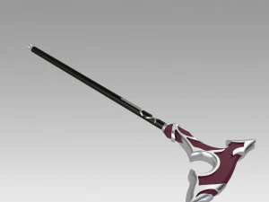 Honkai Star Rail Welt Yang Crutch Cosplay Weapon Pro 3D Print Model