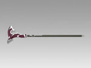 Honkai Star Rail Welt Yang Crutch Cosplay Weapon Pro 3D Print Model