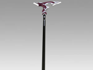 Honkai Star Rail Welt Yang Crutch Cosplay Weapon Pro 3D Print Model