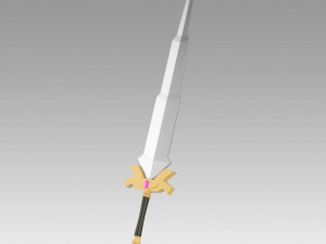 Fire Emblem Binding Blade Eckesachs sword 3D 프린트 모델
