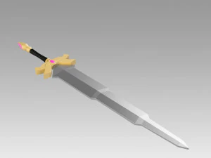 Fire Emblem Binding Blade Eckesachs sword 3D Print Model