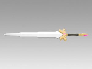 Fire Emblem Binding Blade Eckesachs sword 3D 프린트 모델