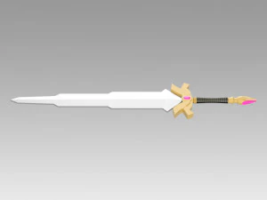 Fire Emblem Binding Blade Eckesachs sword 3D Print Model