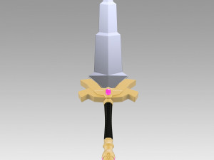 Fire Emblem Binding Blade Eckesachs sword 3D 프린트 모델