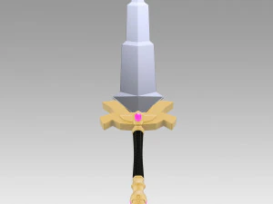 Fire Emblem Binding Blade Eckesachs sword 3D Print Model