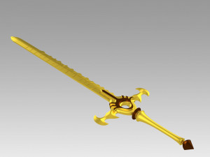 FE Three Houses Male Female Byleth Sword Cosplay Weapon 3D प्रिंट मॉडल