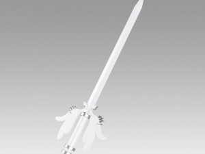 PM PM Reshiram Sword Cosplay Weapon Prop replica 3D-printmodel