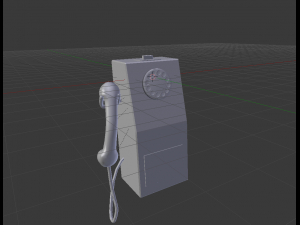 emergency phone 3D Model