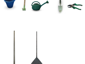garden tools rastel dig 3D Model