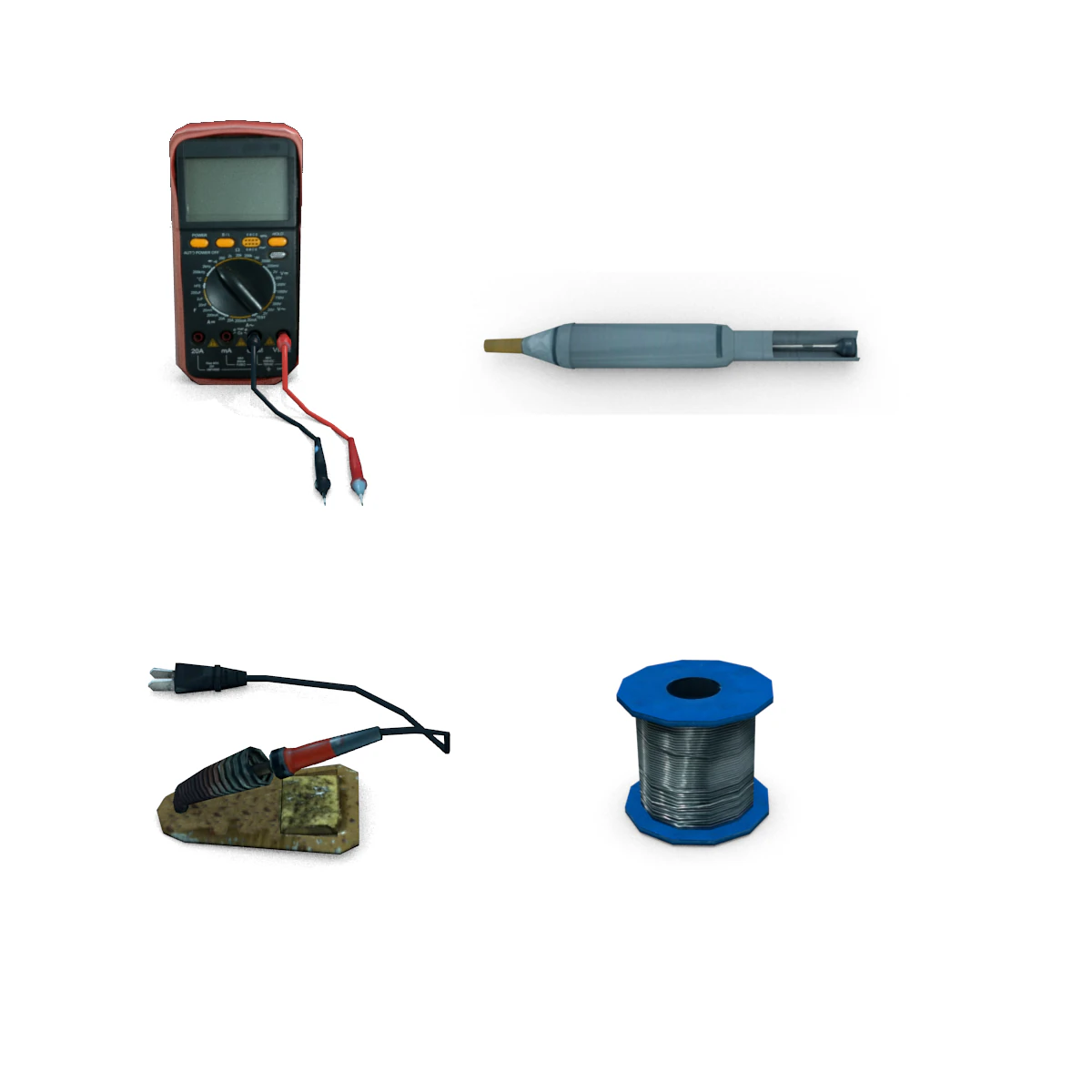 alat elektronik Model 3D .c4d .max .obj .3ds .fbx .stl .blend 