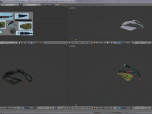 alat elektronik Model 3D