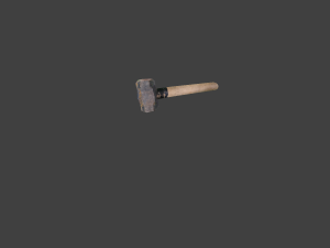hammer old tools 3D Модель